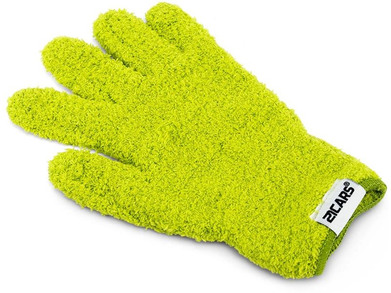 [2128762] 21CARS Duopack Felgenhandschuh Waschhandschuh Mikrofaser