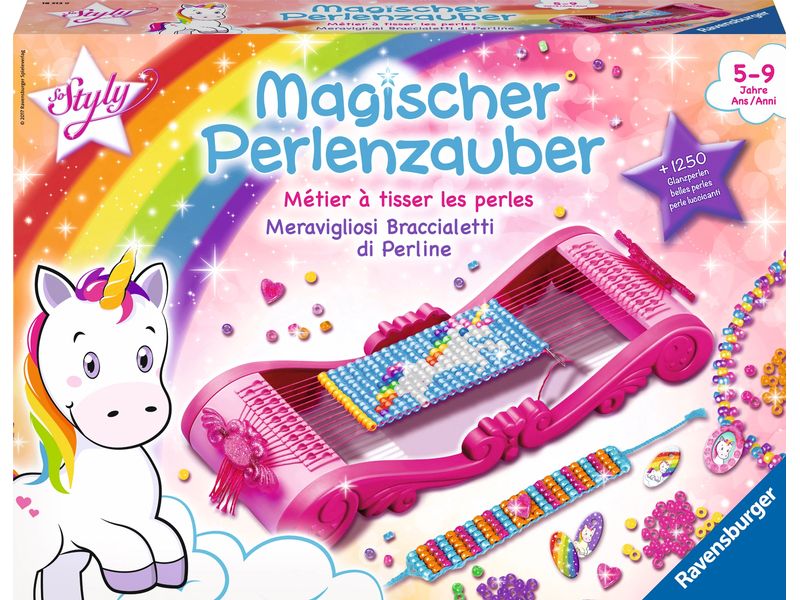 Ravensburger Bastelset Magischer Perlenzauber Einhorn