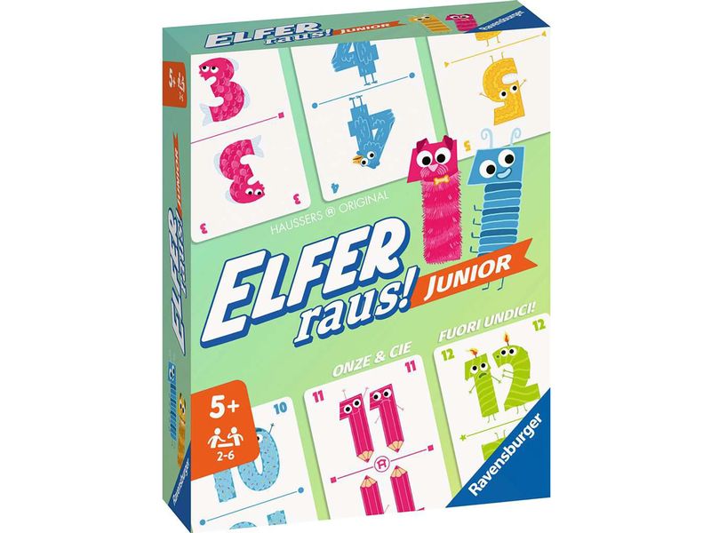 Ravensburger Kartenspiel Elfer raus! Junior