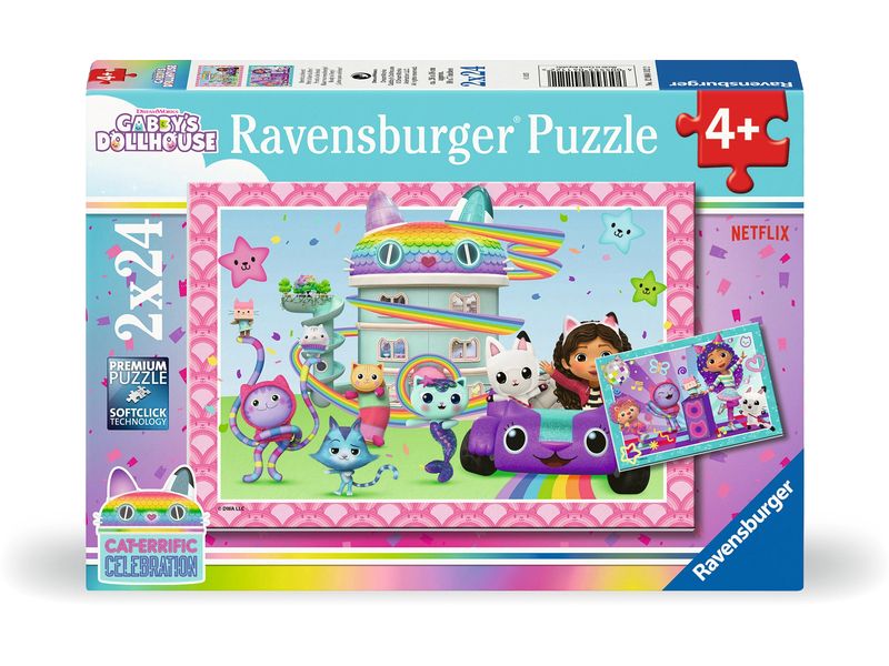Ravensburger Puzzle Bereit zu feiern! 2 x 24 Teile