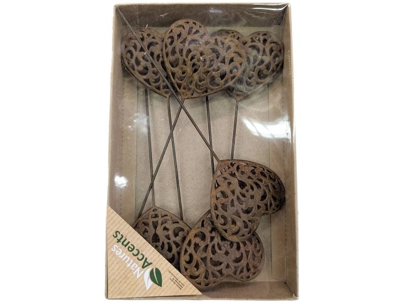 [2156467] CHALET Chalet Eisenherz 5.5 cm auf Stick in Box 5.5 cm