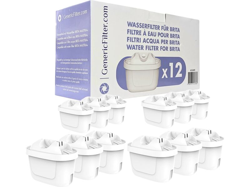 [2036738] GenericFilter Wasserfilterkartuschen für Brita Maxtra+ 12 Stück