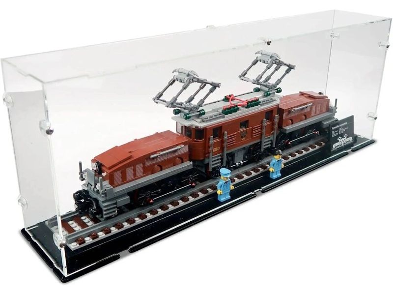 iDisplayit Zubehör Acryl-Display LEGO 10277 Krokodil-Loko