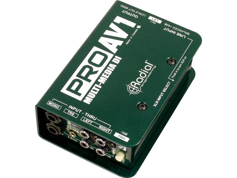 [2159735] Radial ProAV1 Passive Multimedia