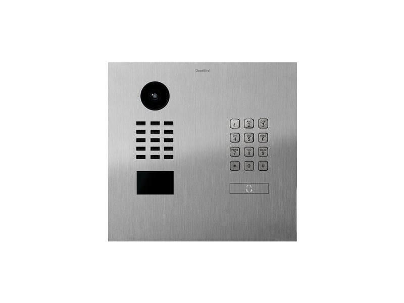 Doorbird IP Video Türsprechanlage Edelstahl V2A, gebürstet