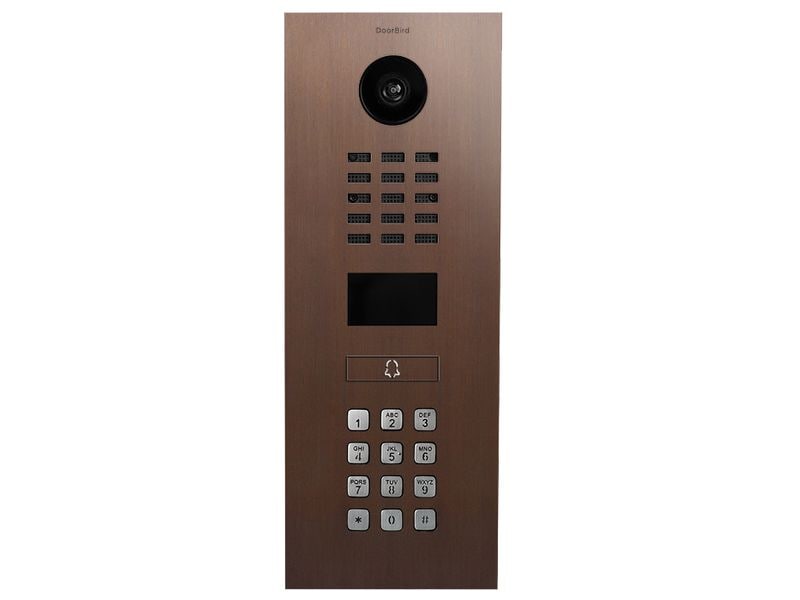[2165494] Doorbird D2201KV IP Video Türsprechanlage Baubronze