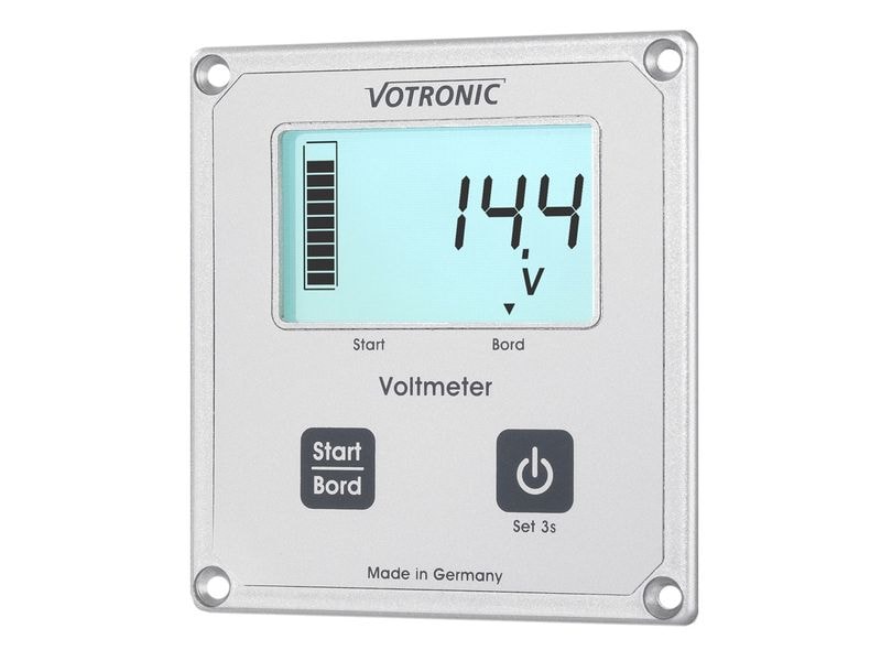 Votronic LCD-Voltmeter S