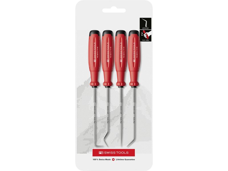 PB Swiss Tools PickTool Set PB 38680.CN 4-teilig Rot