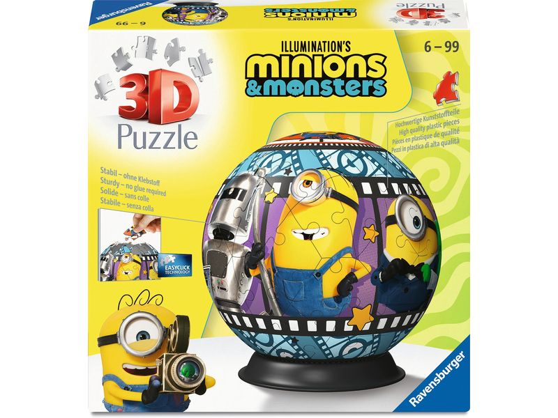 Ravensburger Puzzle 3D Ball Minions 3