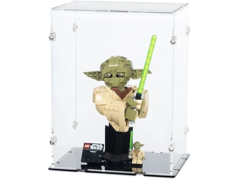 iDisplayit Acryl-Display für LEGO® 75438 Star Wars – Yoda Büste