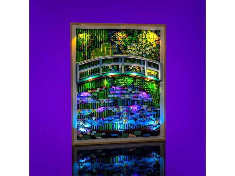 Light My Bricks LEGO 31220 Claude Monet – Seerosenteich LED-Beleuchtungsset