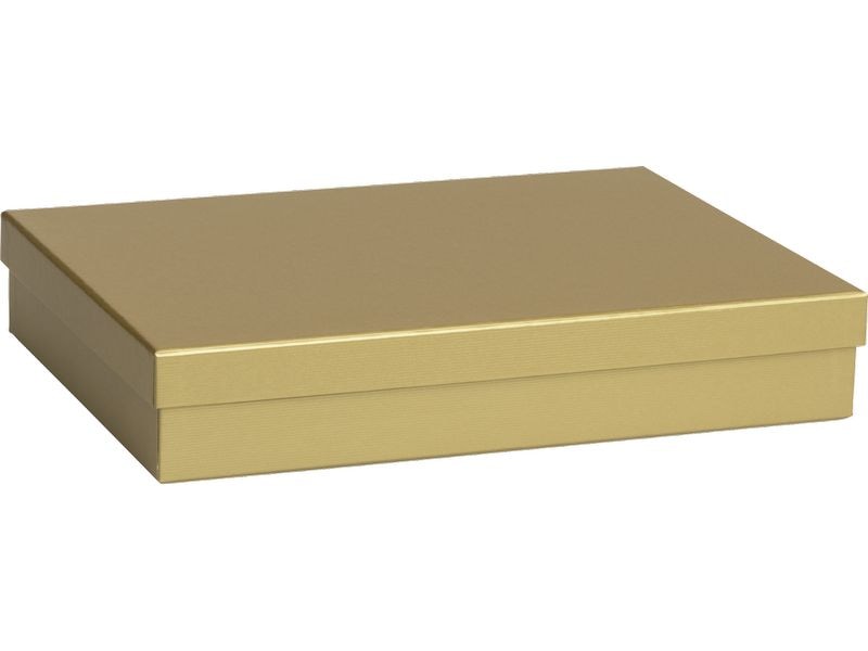 Stewo Geschenkbox One Colour | 33×6×24 cm, gold