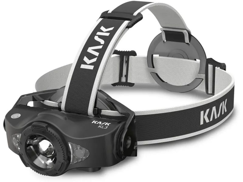 [2164500] Kask Stirnlampe KL-3 Schwarz/Weiss
