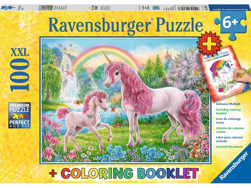 Ravensburger Puzzle Magische Einhörner 100 XXL Teile