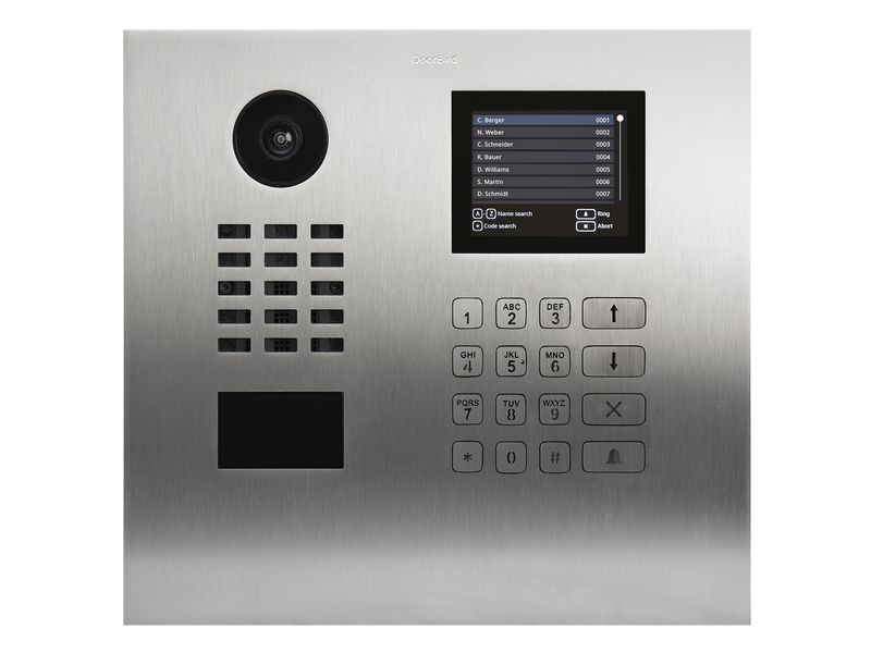 Doorbird D22DKH IP Video Türsprechanlage Edelstahl V2A, gebürstet