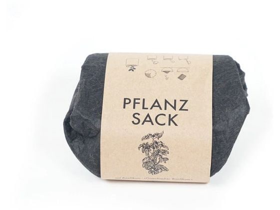 [2160499] Gorilla Gardening Basilikum – Pflanzsack Grau