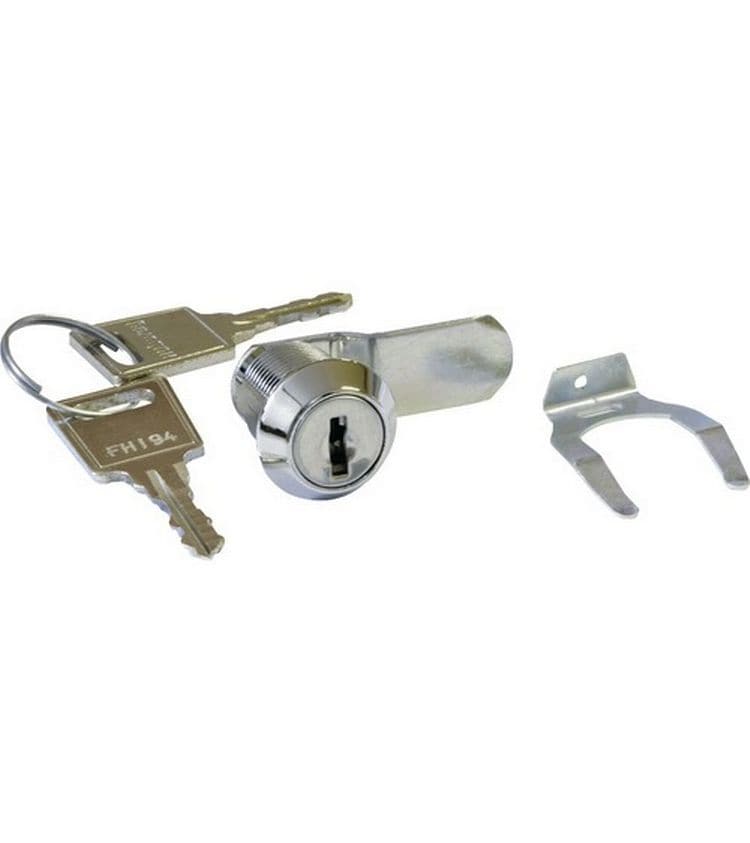 [2088614] Huber Briefkasten Schliesszylinder Stahl Silber 2 x 4.5 x 5.3 cm