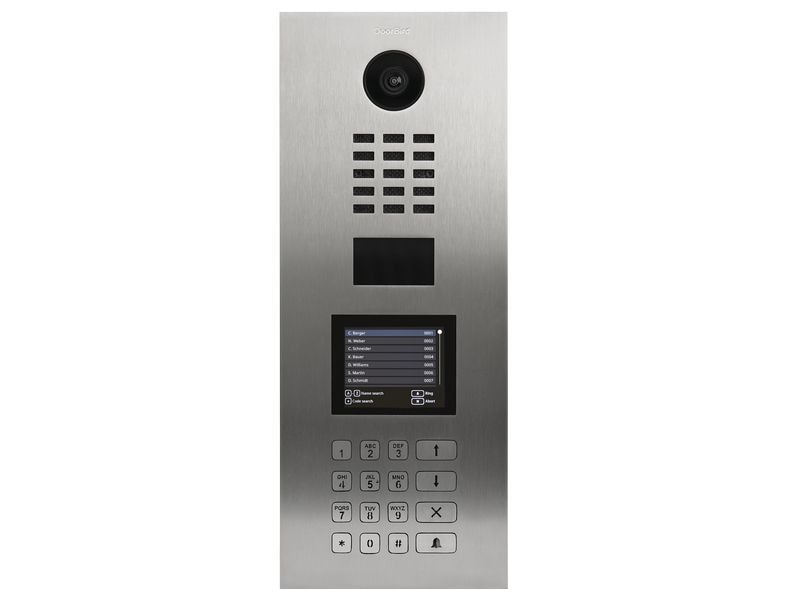 Doorbird D22DKV IP Video Türsprechanlage Edelstahl V2A, gebürstet