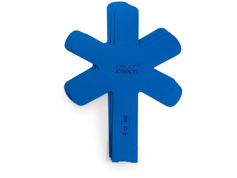 Joseph Joseph 3er Set Space Pfannenschutz mit Griffschutz Blau