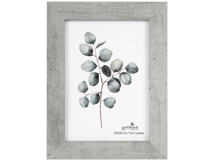 Goldbuch Bilderrahmen Betonfarbe, 13 x 18 cm