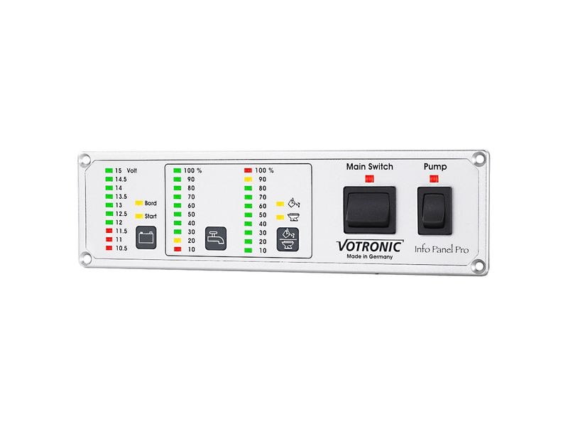 Votronic Paneele und Systemüberwachung Info Panel Pro