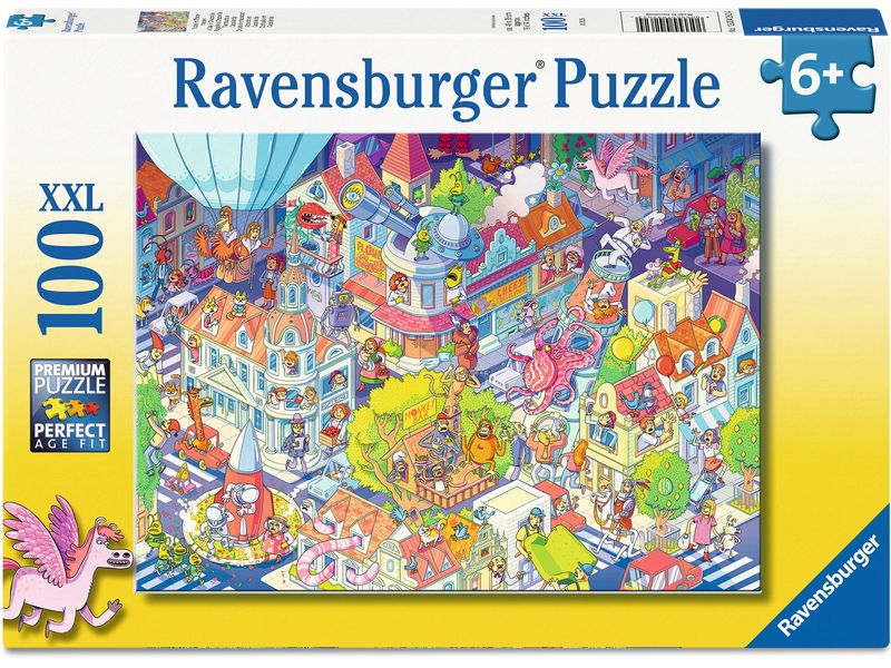 Ravensburger Puzzle Trubel in Chaoshausen