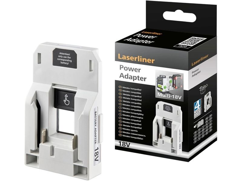 [2171434] Laserliner 8 V -Adapterplatte Metabo 0 m