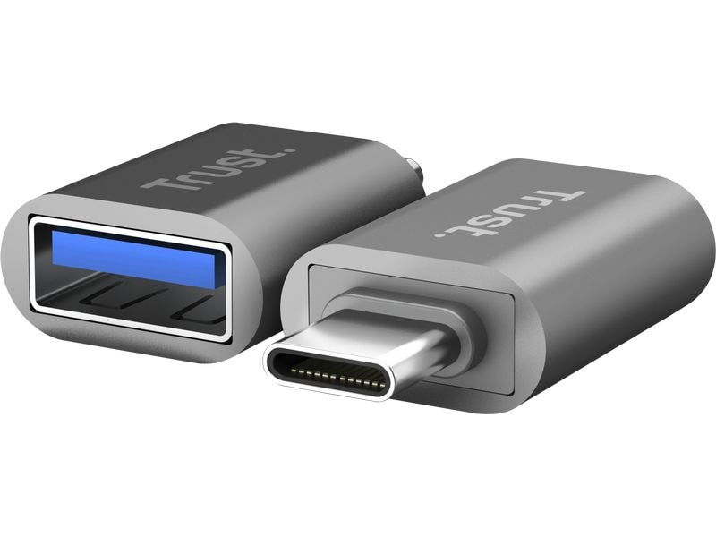 Trust USB-Adapter Calyx USB-A Buchse - USB-C Stecker