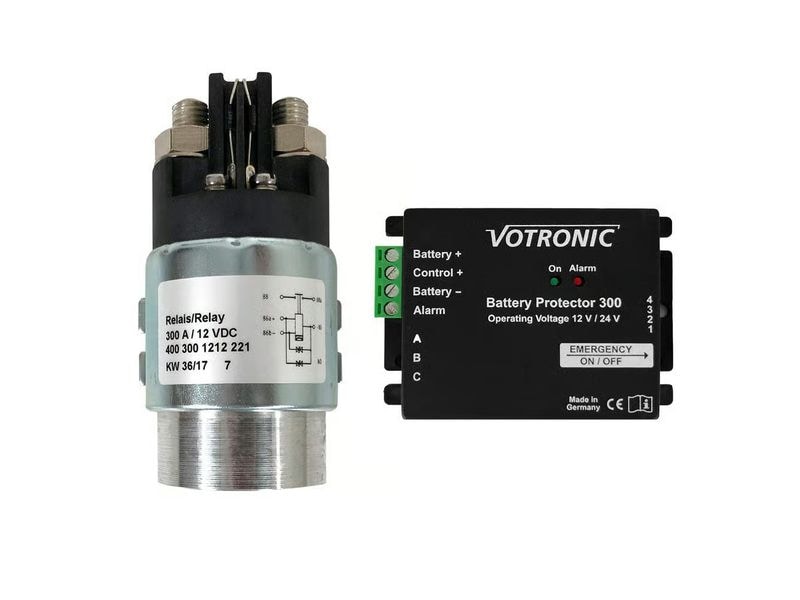 Votronic Schutzeinrichtung Batteriewächter 300 12 V/24 V 65 A