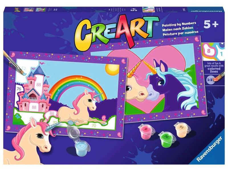 Ravensburger Malen nach Zahlen Magical Unicorns