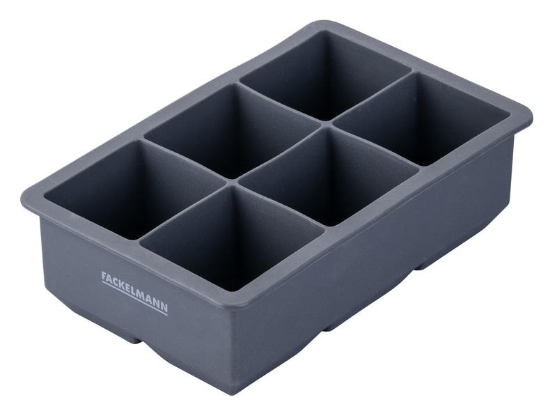 Fackelmann Eiswürfelform XXL 150 x 95 x 45 mm, Grau