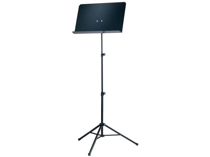 [2107288] K&M 10068 Orchesternotenpult aus Aluminium 48 x 30 cm Schwarz