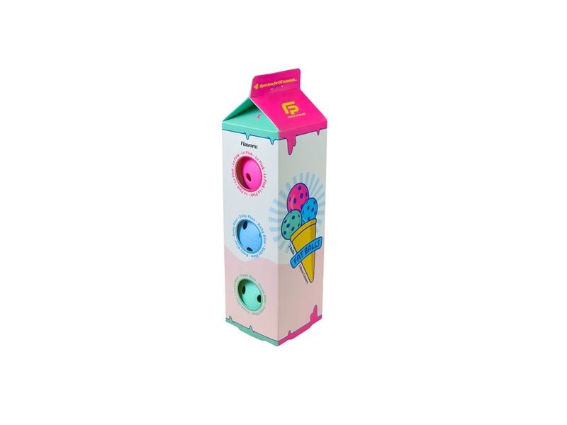 [2173591] FAT PIPE Ball Can Neon Mehrfarbig