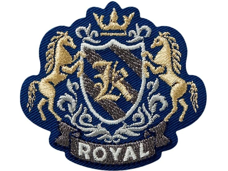 Mono-Quick Aufnäher Wappen Royal College 1 Stück