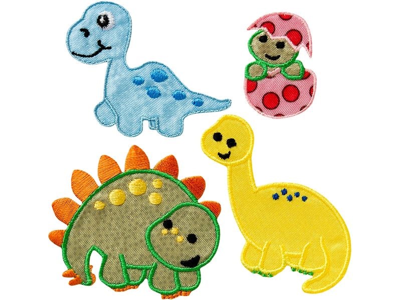 Mono-Quick Aufnäher Create Dinos 1 Stück