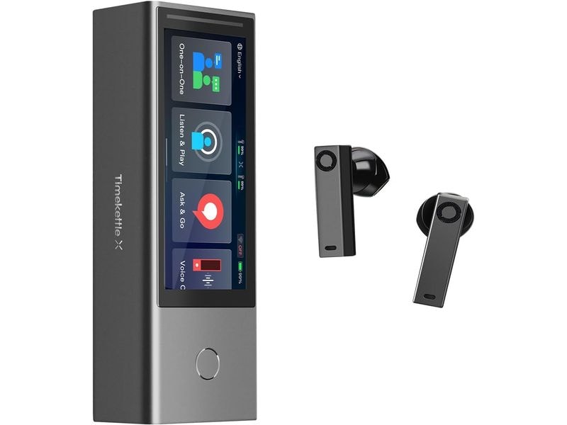 [2162344] TimeKettle X1 meeting KI-Dolmetscher-Hub 3.4 Zoll Schwarz
