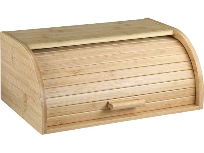 [2163009] Kesper Brotkasten Bambus mit Schiebedeckel 40 x 27 x 17 cm