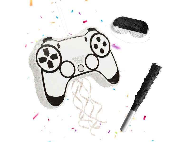 relaxdays Gamer Gaming, Schwarz/Grau/Weiss