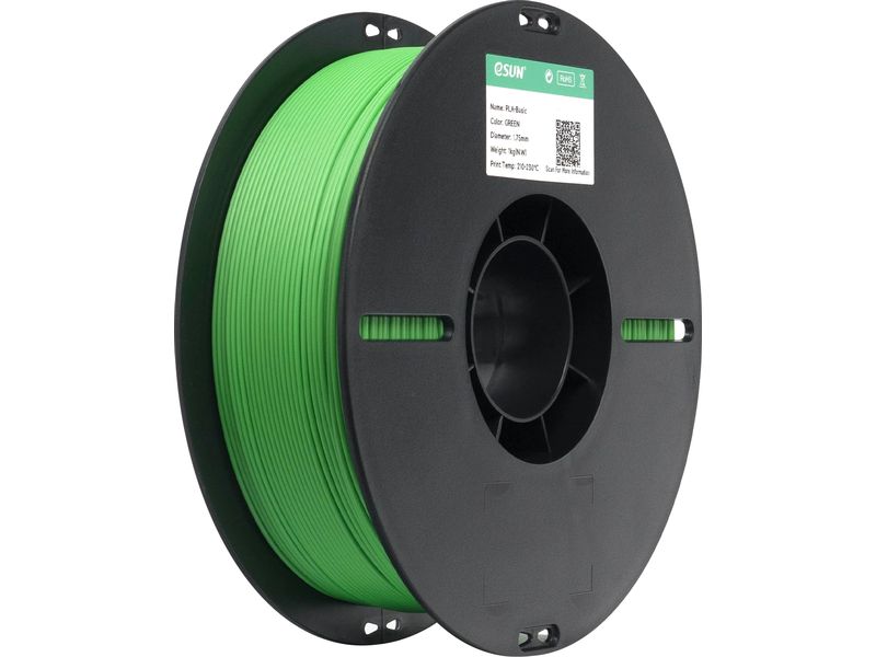eSun Filament PLA Basic, Grün 1.75 mm 1 kg