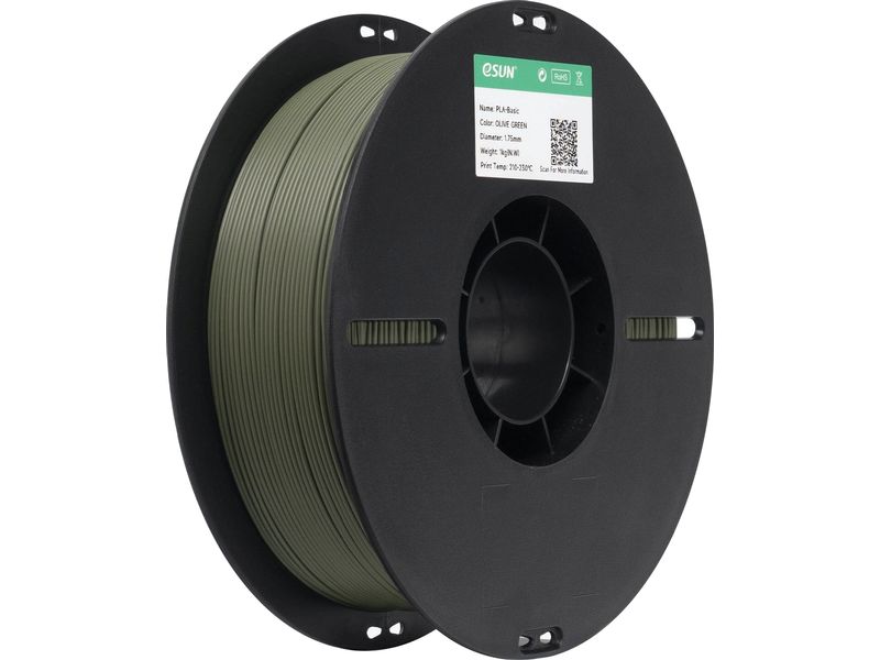 eSun Filament PLA Basic, Olivgrün 1.75 mm 1 kg