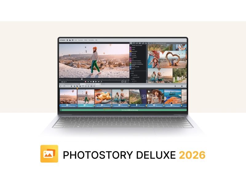 [2037902] Magix Photostory Deluxe 2026 ESD, Vollversion, DE, EN ,ES, FR