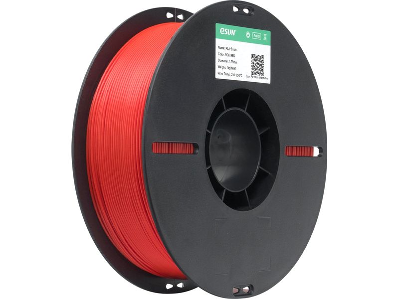 eSun Filament PLA Basic, RGB-Rot 1.75 mm 1 kg