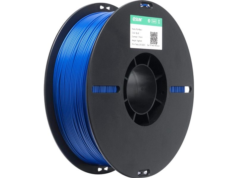 eSun Filament eSun, Filament , PLA Basic, Blau 1.75 mm 1 kg