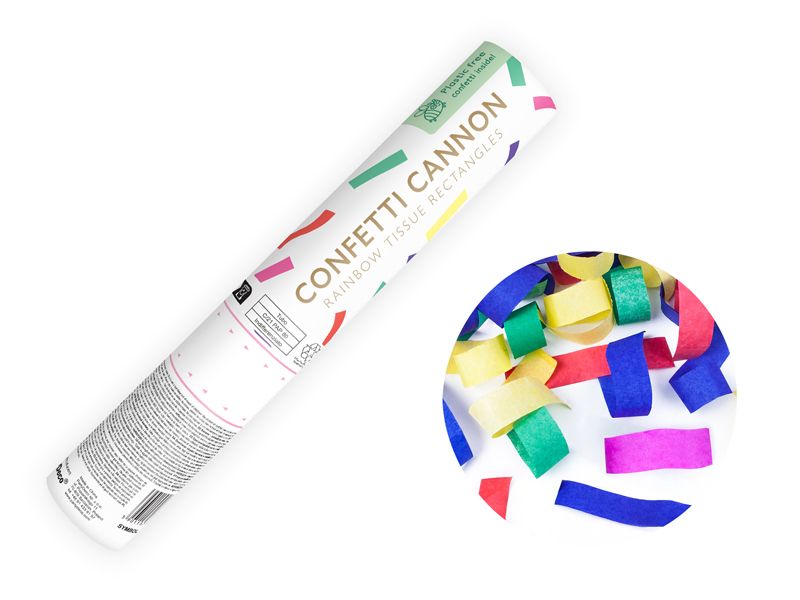 [2178483] Partydeco PartyDeco Konfettikanone Mix 1 Stück, Mehrfarbig