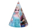 We fiesta Party Partyhüte Frozen Blau/Mehrfarbig, 6 Stück
