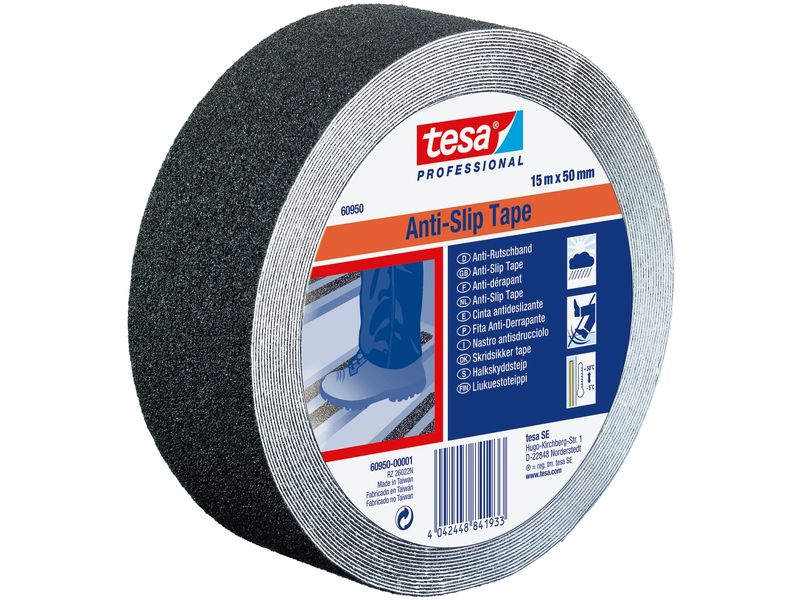 tesa 60950-00001-00 50 mm x 15 m, Schwarz
