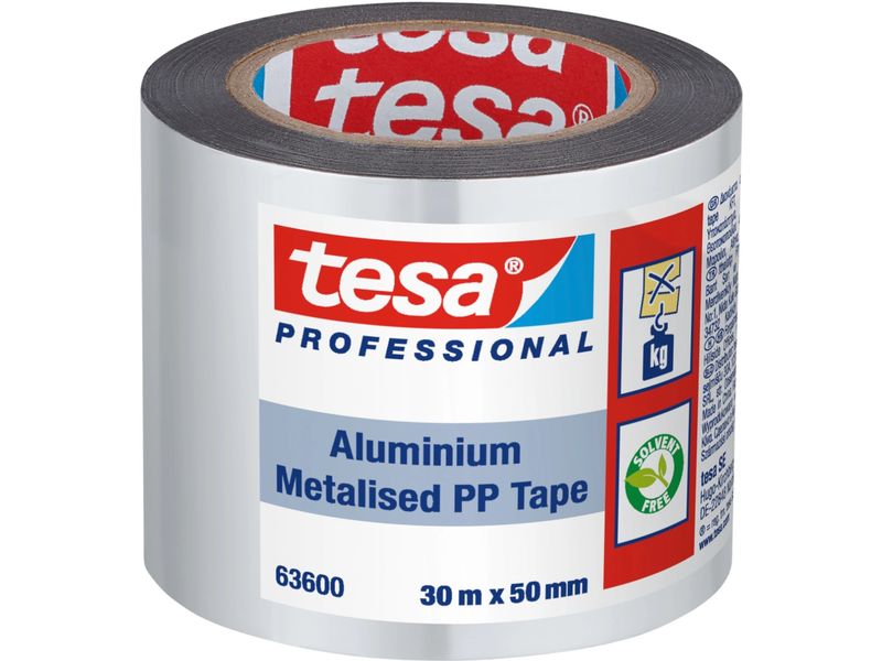 tesa 63600 50 mm x 30 m, Silber