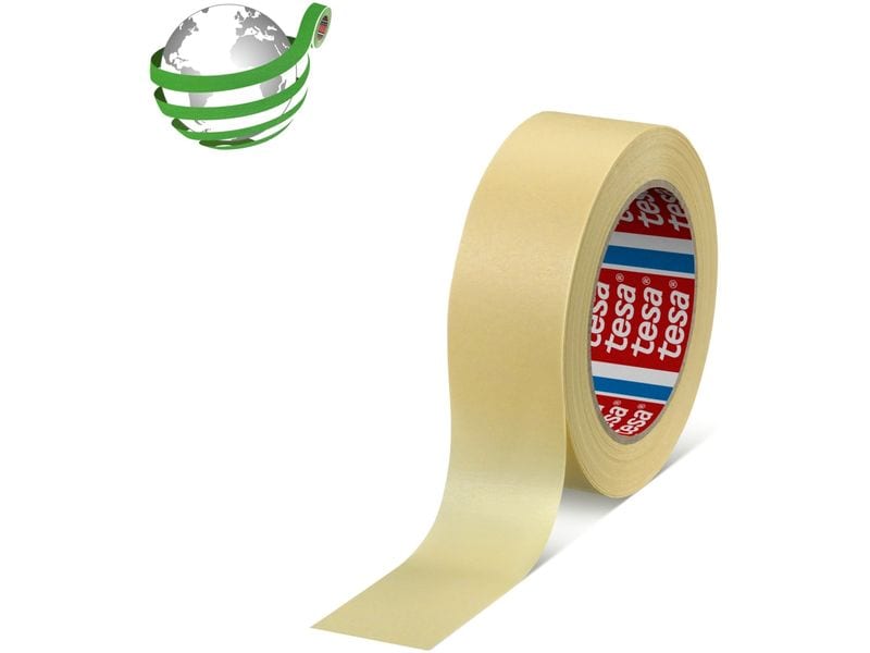 tesa Malerband Krepp Universal Basis 50m x 38 mm, Chamois