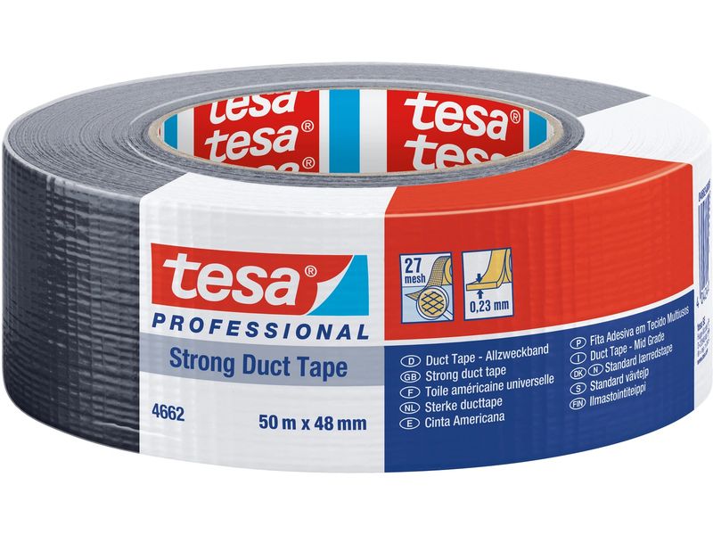tesa 466200195 48 mm x 25 m, Orange