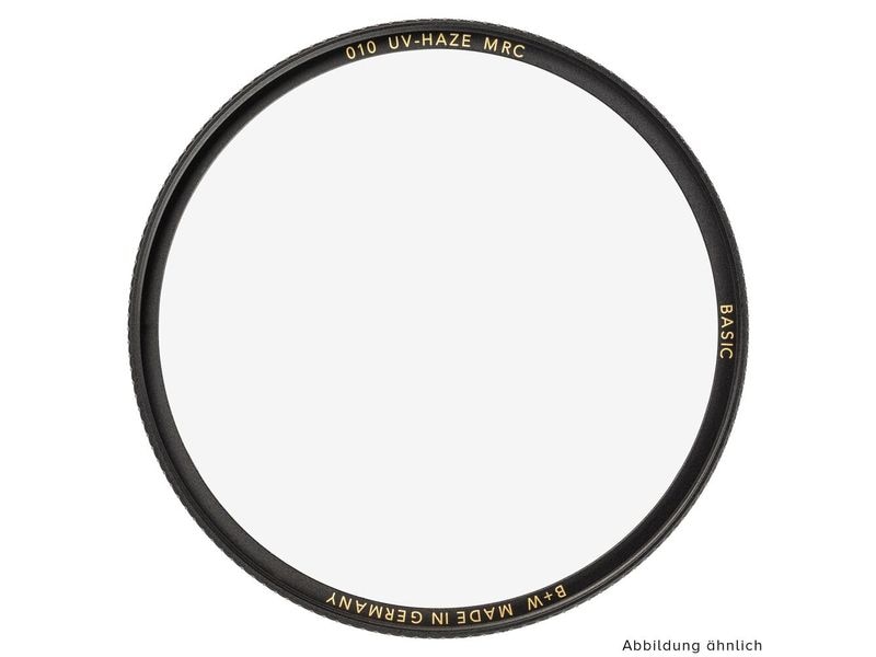 B+W 007 Basic UV, 77 mm, MRC-Vergütung, Messingfassung